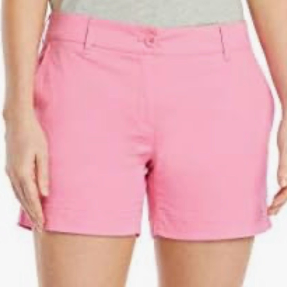 Nautica Pink Straight Fit Bermuda Shorts
